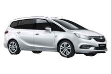 Car Hire Newbury - Vauxhall Zafira 5 + 2 - Minibus hire Newbury